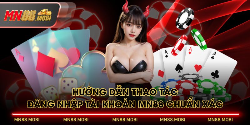 Hướng dẫn thao tác đăng nhập tài khoản MN88 chuẩn xác Hướng dẫn thao tác đăng nhập tài khoản MN88 chuẩn xác